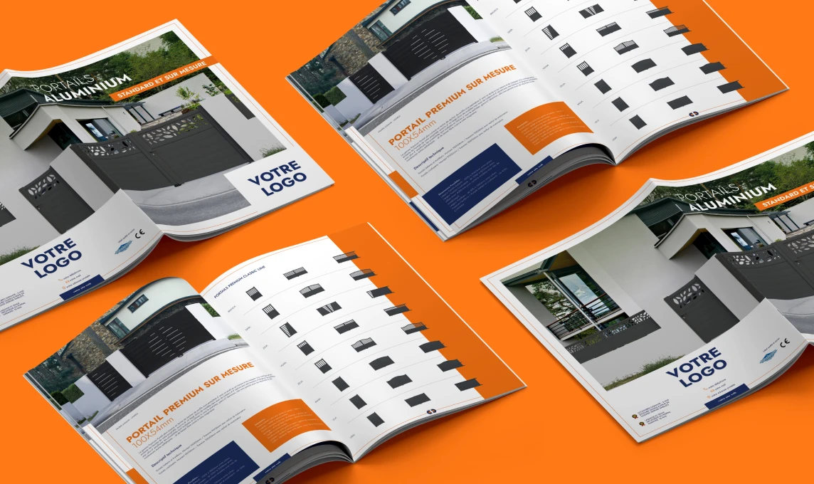 Mockup catalogue des portails